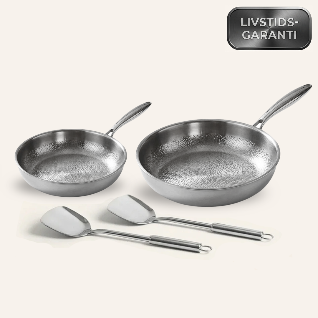 Holmgaard Titanium Hamret Pande Pro Duo-sæt
