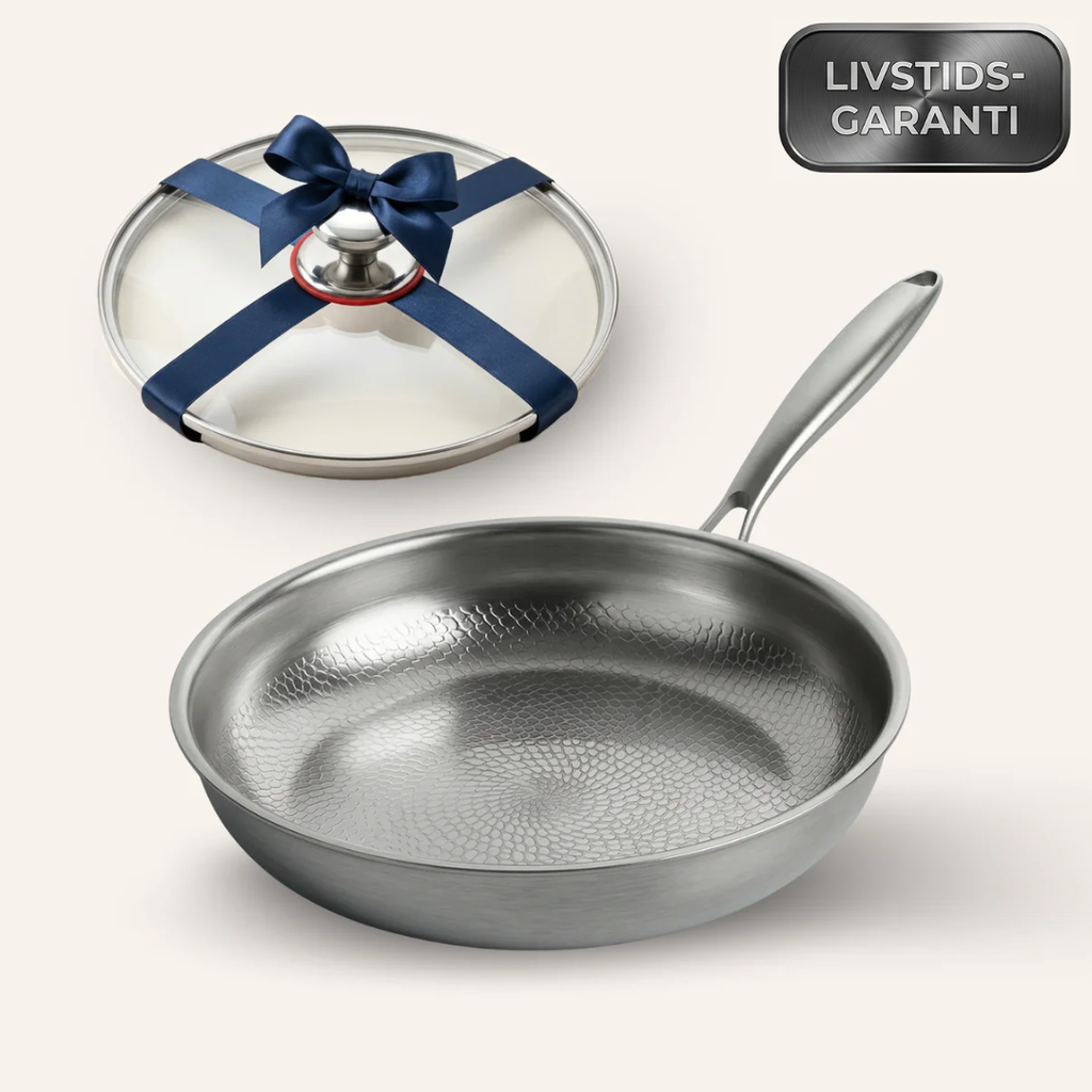 Holmgaard Hamret Titanium Pande med Låg