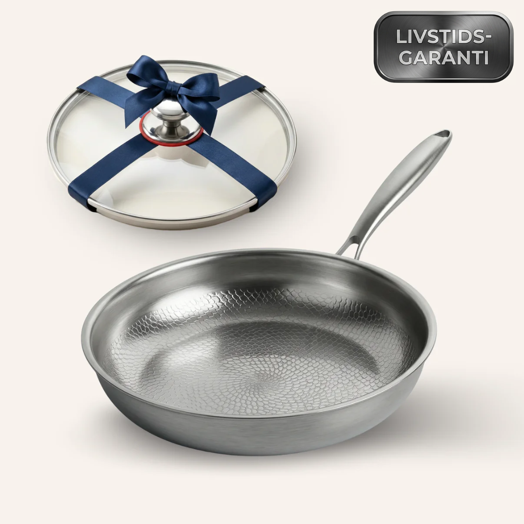 Holmgaard Hamret Titanium Pande med Låg