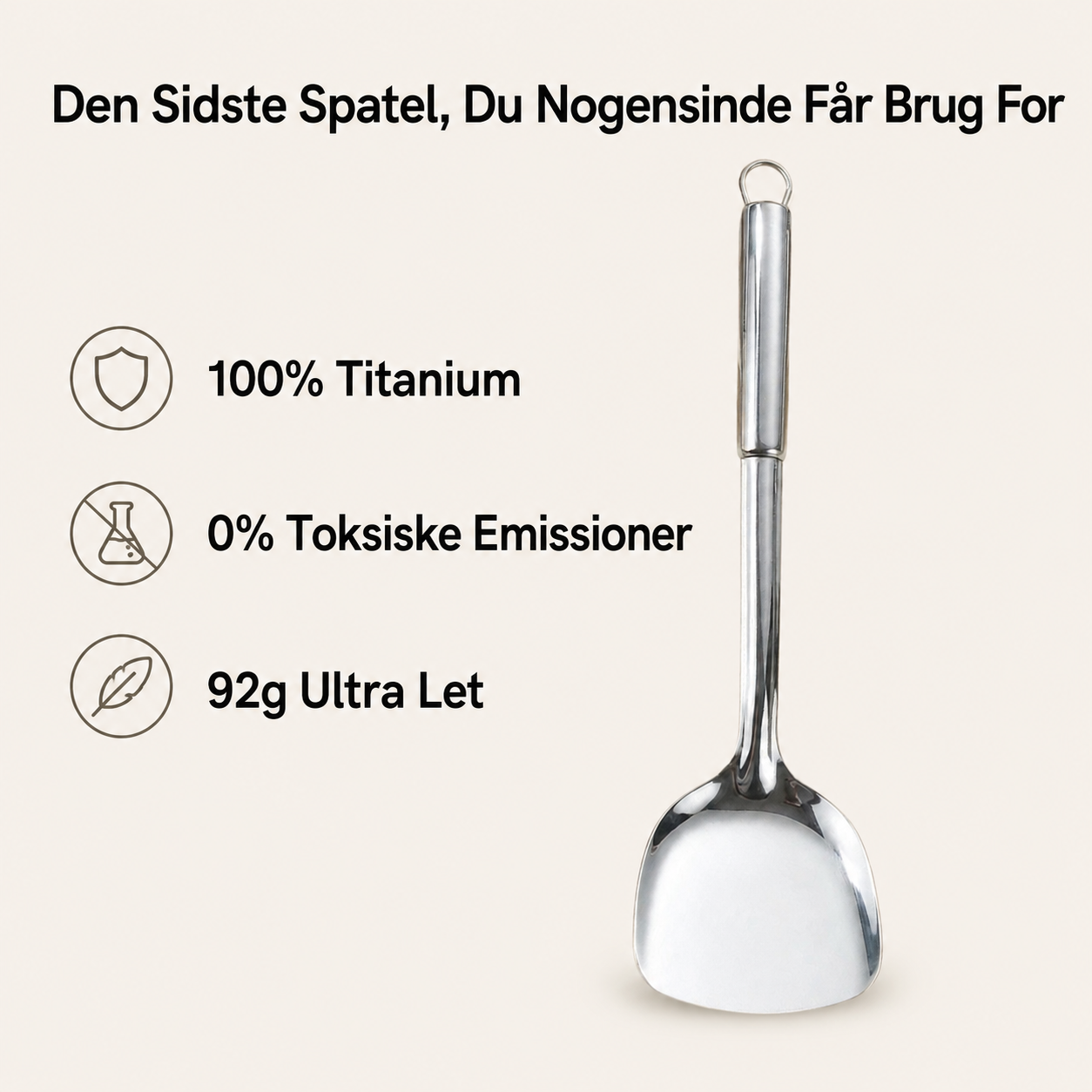Holmgaard Titanium bestiksæt