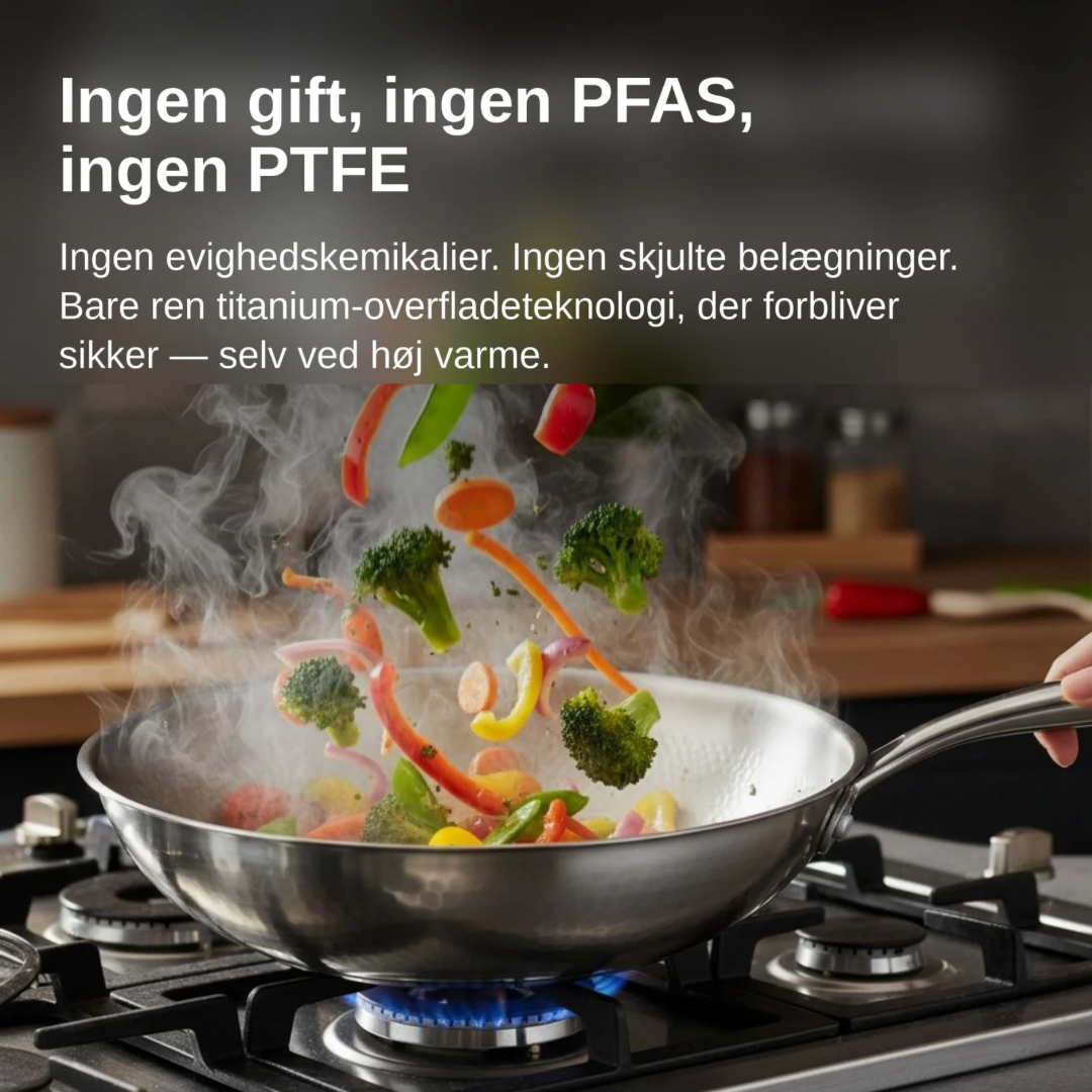 Holmgaard Titanium Hamret Pande Pro Duo-sæt