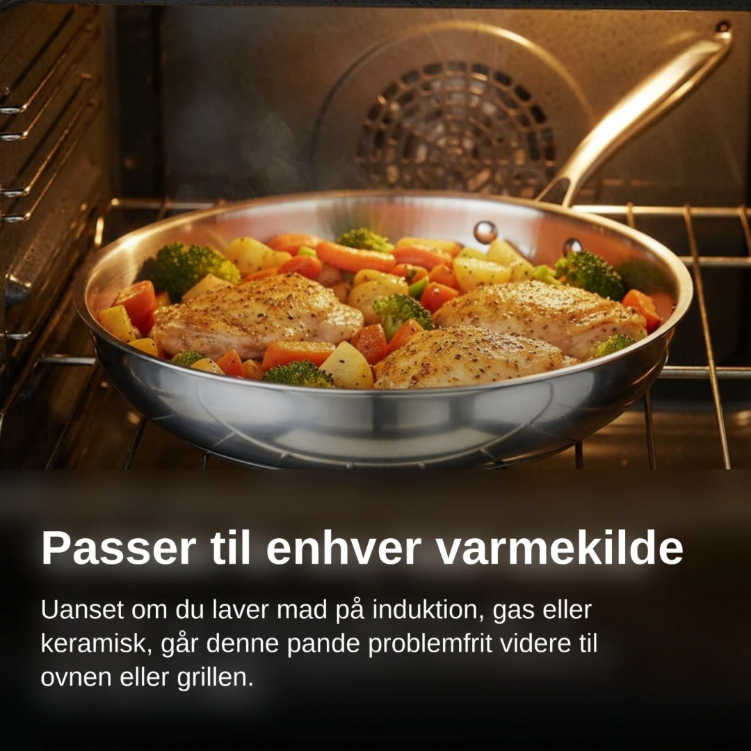 Holmgaard Titanium Hamret Dyb Pande